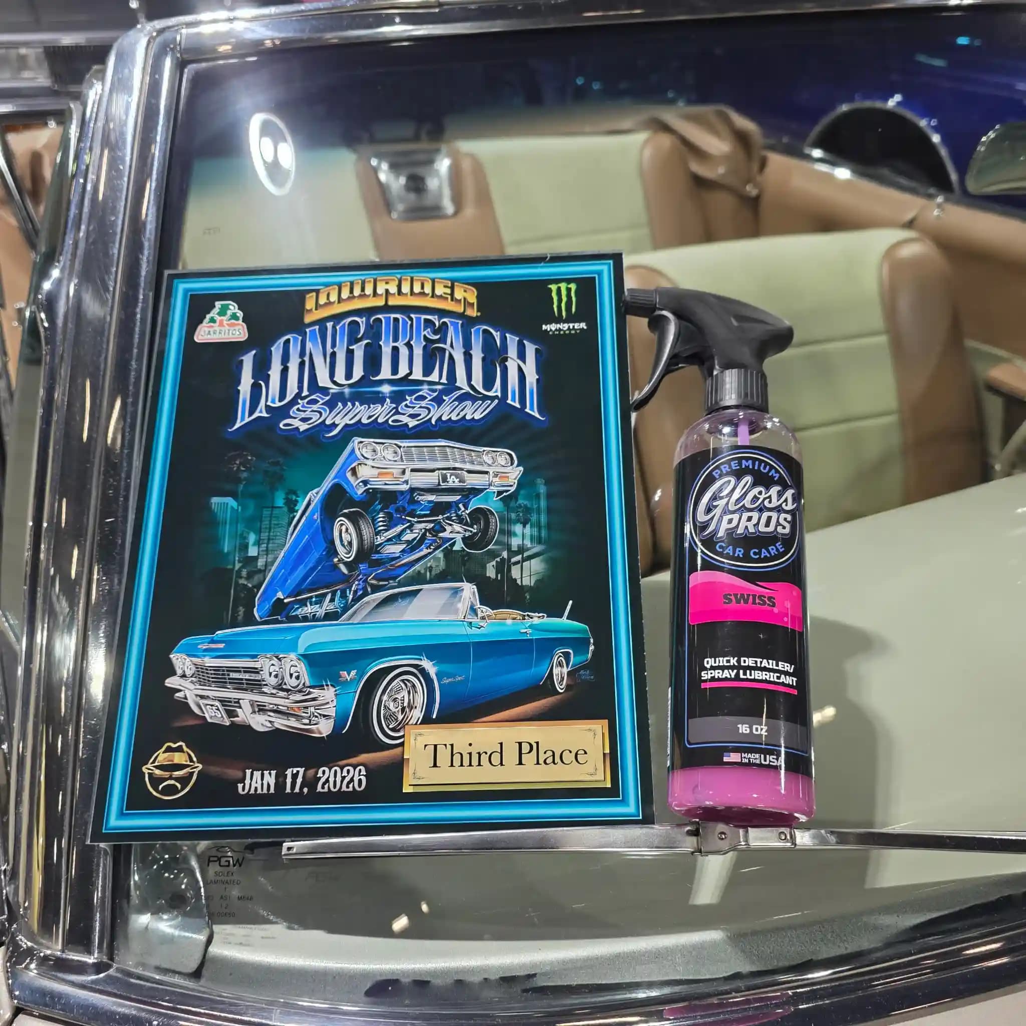 3rd Place at the Long Beach Lowrider Super Show 2026 (Powered by LATHER + SWISS)